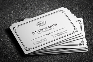 Elegant Vintage Business Card - 37