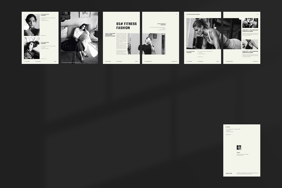 Lifestyle Magazine Template, a Magazine Template by Olion Lora (Photo 24 of 24)