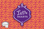 LoveHearts, a Symbol Font by Karandash (Thumbnail 1 of 5)