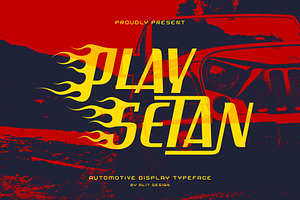 Play Setan Typeface