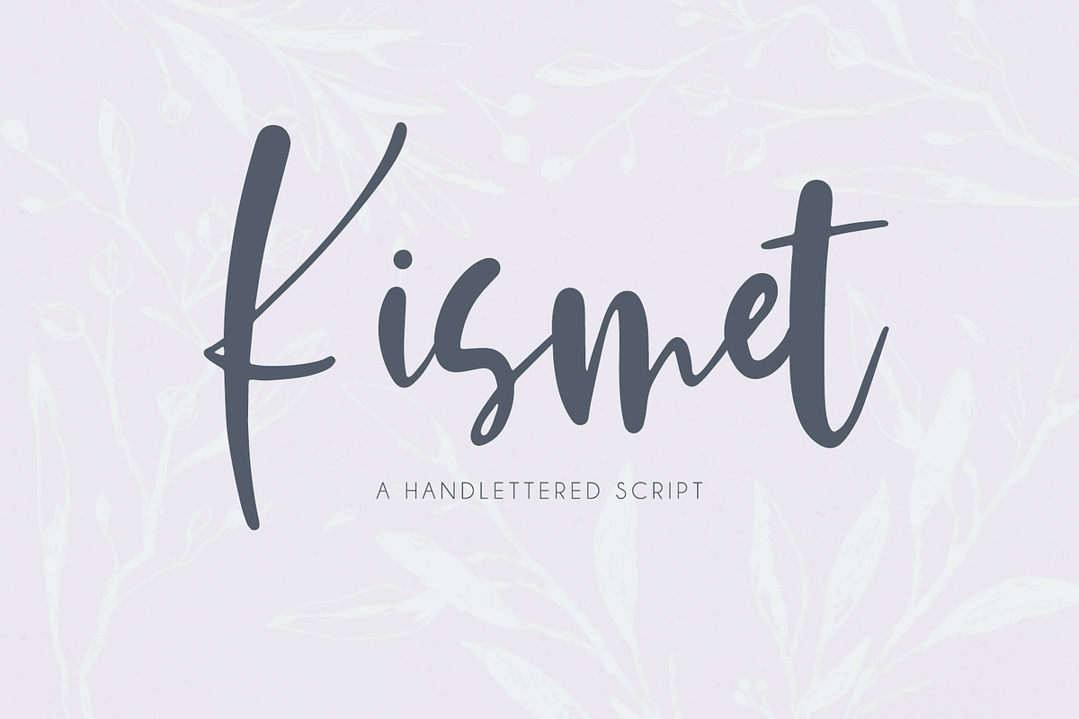 Kismet Handwritten Script