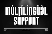 Casting - Modern Movie Credit Font, a Sans Serif Font by TokoPress (Thumbnail 12 of 12)