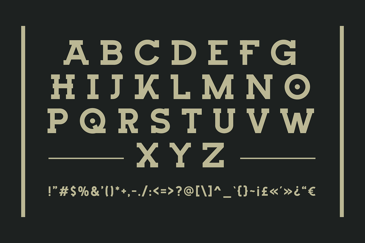 BIGTION, a Font by Blazing Sun Creative (Photo 5 of 8)