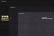 VHS Signal Overlays, a Texture Graphic by Freezerondigital (Thumbnail 7 of 11)