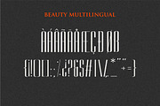 East Liberty | Thin Signature & Sans, a Font by typeline studio (Thumbnail 16 of 16)