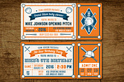 Baseball Ticket Party Invites 2, an Invitation Template by Pingebat (Thumbnail 2 of 3)