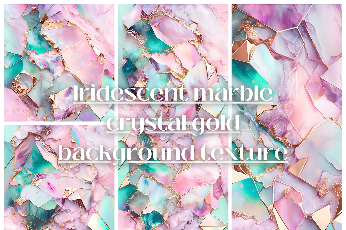 Iridescent marble crystal gold, a Texture Graphic by UniqueMe (Photo 1 of 6)