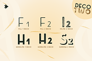 Emblema Headline 2DECO, a Sans Serif Font by graffistyling (Thumbnail 2 of 5)