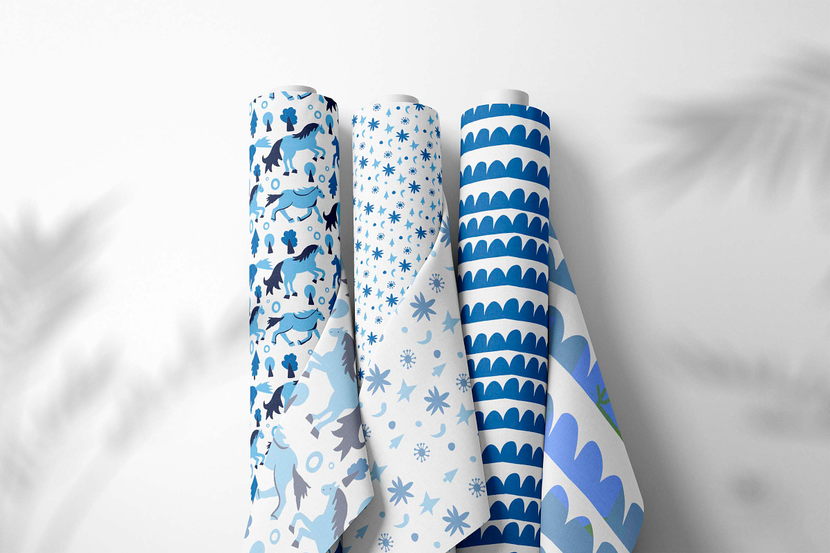 Christmas horse pattern, a Pattern Graphic by Lucyinyourheart (Photo 10 of 10)