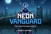 Qeland Saigh Technology Gaming Font, a Handwritten Font by trabaskriya (Thumbnail 8 of 10)