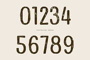 CS Rafting Stamp, a Sans Serif Font by Craft Supply Co. (Thumbnail 5 of 8)