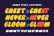 Comes Stuff - Fun & Bubbly Font, a Font by Shakira Studio (Thumbnail 8 of 10)