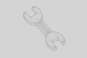 Wrench, an Object 3D Model by fahad121 (Thumbnail 7 of 8)