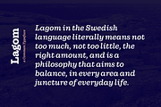 Lagom Serif Family INTRO OFFER!, a Serif Font by Fenotype (Thumbnail 6 of 10)