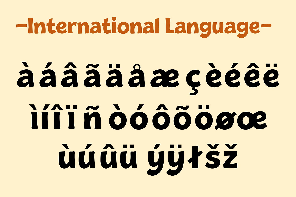 Chunky Joy, a Handwritten Font by Art StoreID (Photo 6 of 8)