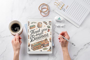 Digital Small Business Bookkeeping, a Print Template by Designmela01 (Thumbnail 5 of 8)