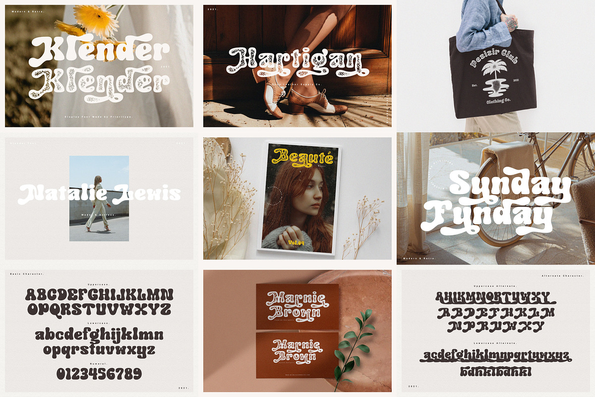 Unique And Fun Display Font Bundle, a Font by Prioritype Co