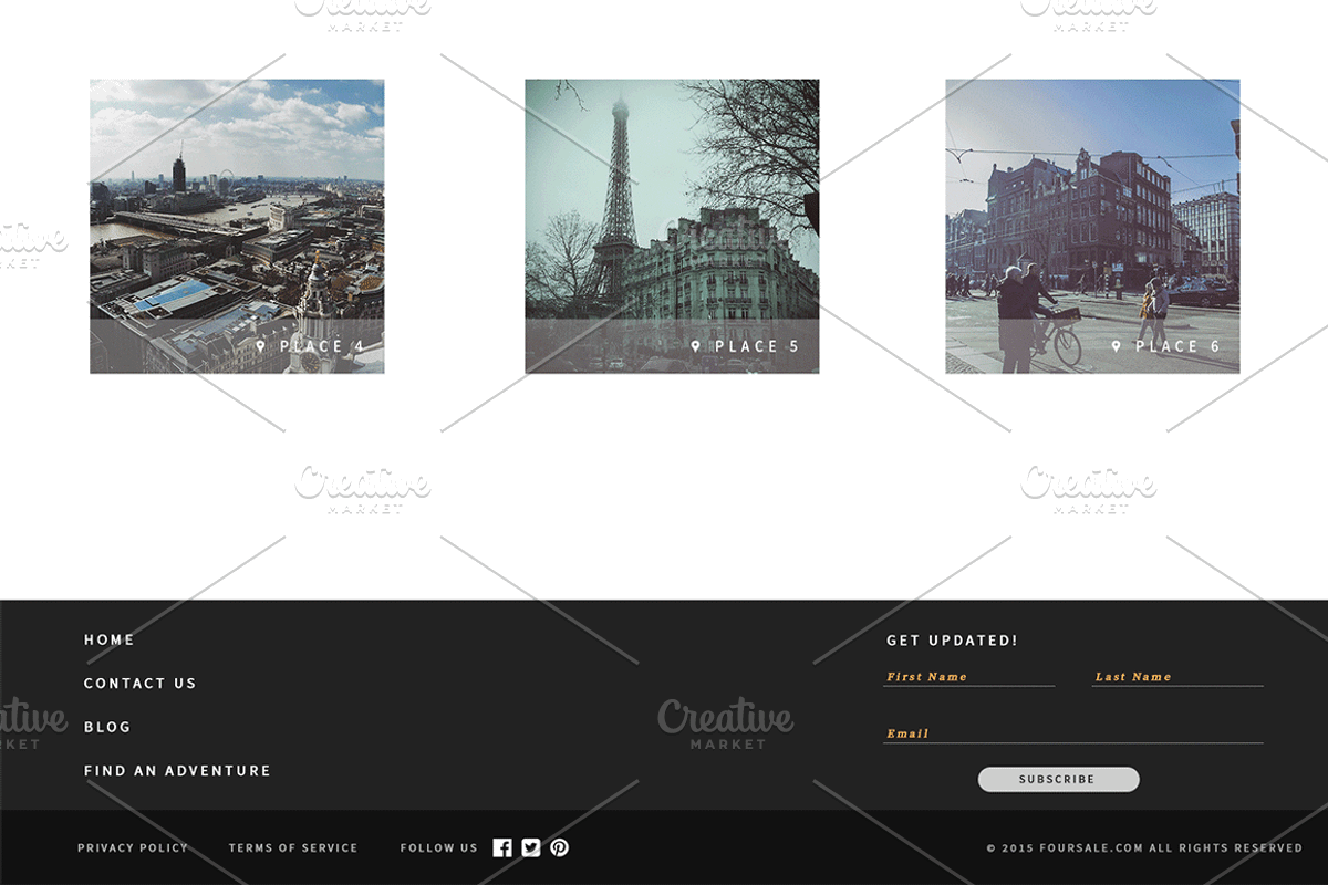 Regulize PSD Home Page Template, a Websites & App Template by tiagocarrico (Photo 3 of 4)