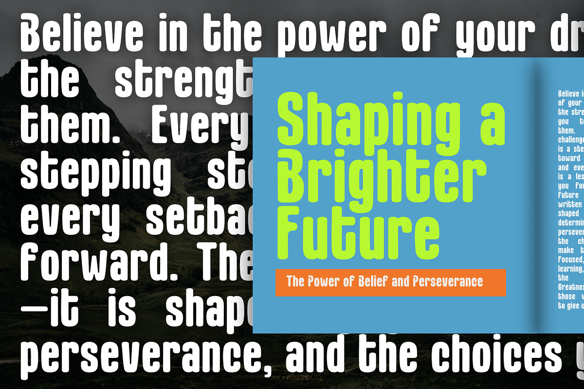 Batchan - Display Font, a Font by Sronstudio (Photo 6 of 12)