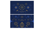 Christmas Cards & Patterns, a Seasonal Illustration by lenlis (Thumbnail 9 of 12)