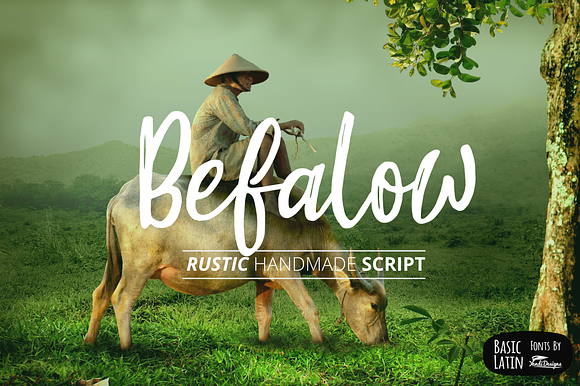 Befalow Rustic Font preview 5