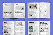 Clean and Minimal Brochure Template, a Brochure Template by ContestDesign (Thumbnail 2 of 3)