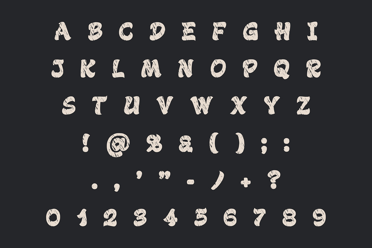 Vintage Scribble, a Slab Serif Font by Limited.studio (Photo 6 of 6)