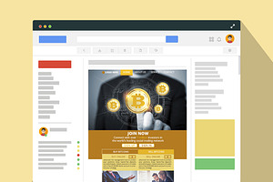 Bitcoin PSD Newsletter Email Templat