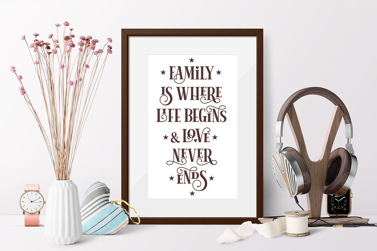 Family Quotes SVG cut files. Bundle, an Object Graphic by Zoya Miller (Photo 8 of 14)
