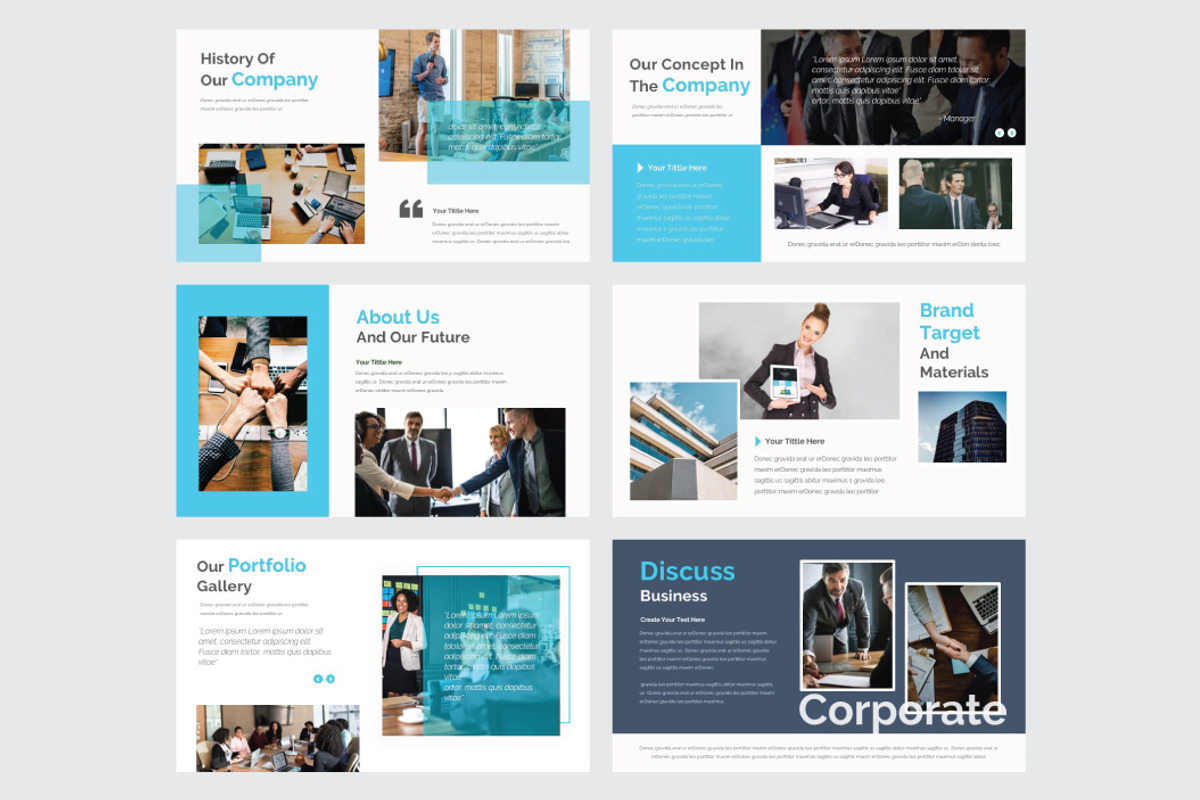 BUSINESS RAPTURE -Keynote Template, a Presentation Template by Shafura