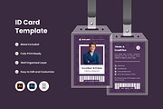 2 Set ID Card Template Design V4, a Card Template by twinstd (Thumbnail 1 of 2)