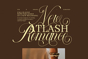 Radiust Luxury Swash Script Font, a Script Font by Graphicxell (Thumbnail 3 of 8)