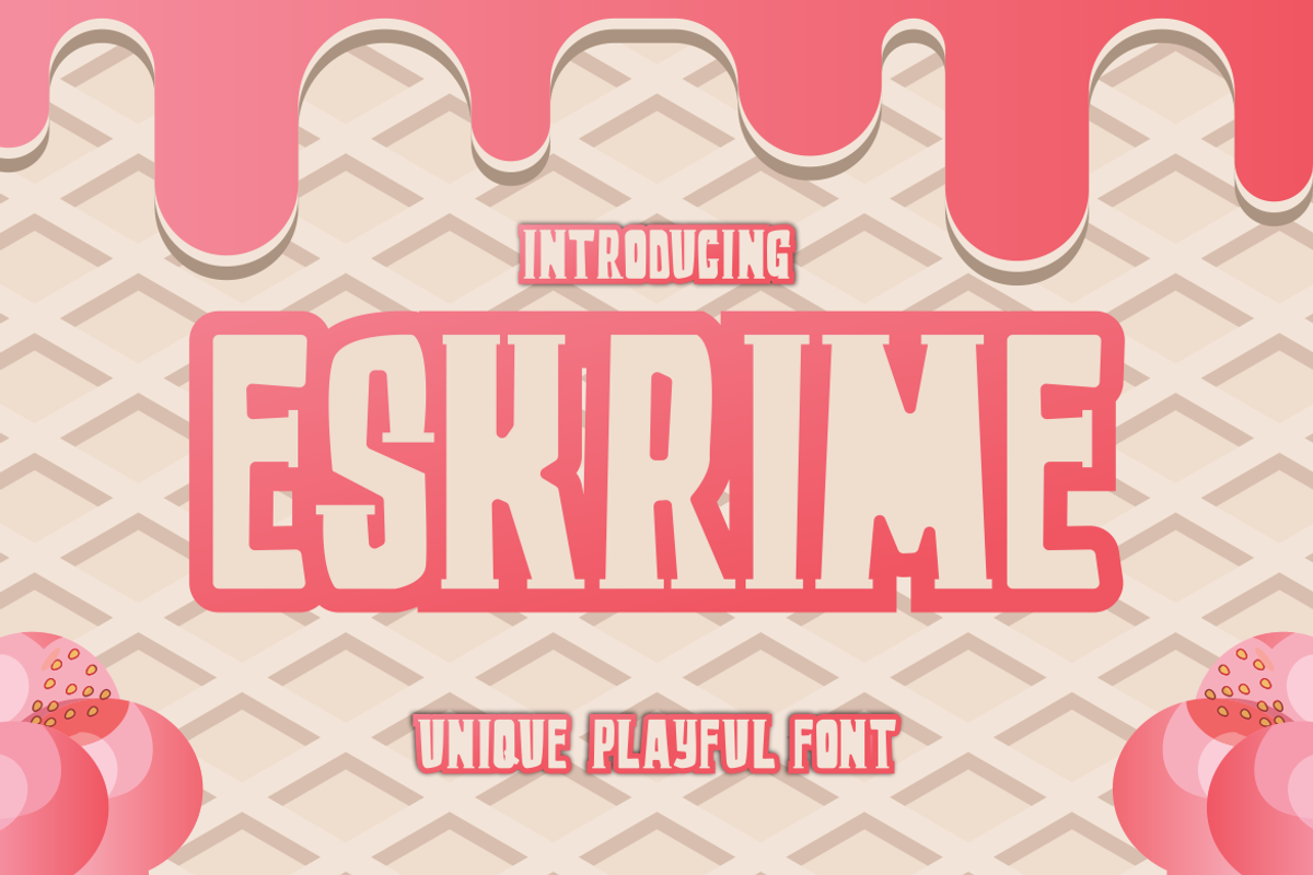 Eskrime font, a Serif Font by VectorCraft (Photo 2 of 4)