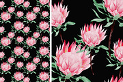 6 JPG+PSD /Flower Pattern, a Pattern Graphic by Theraphosath (Thumbnail 4 of 7)