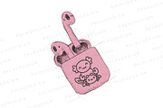 Cute Axolotl Summer Season, a Seasonal Illustration by Palau (Thumbnail 8 of 12)