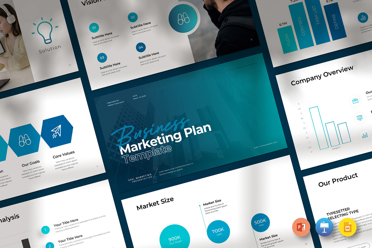 Marketing Plan Presentation Template
