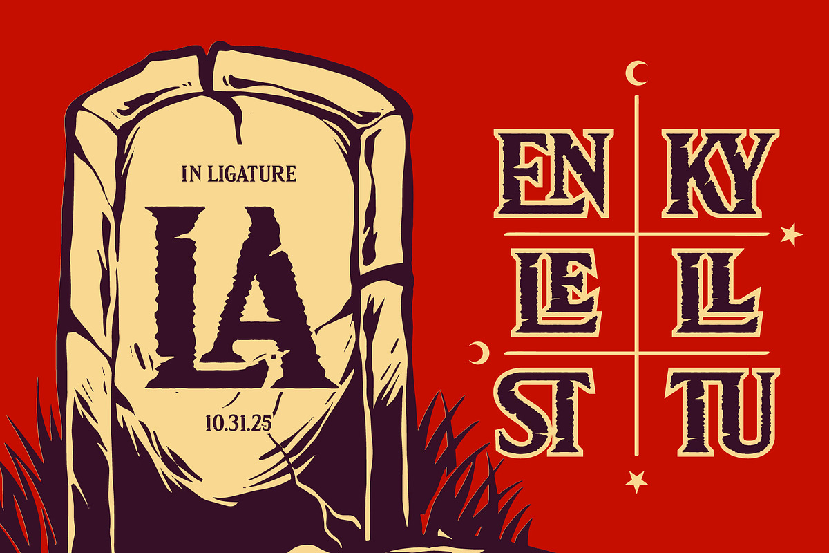 Estefit - Halloween Gothic Font, a Serif Font by Casloop Studio (Photo 5 of 10)