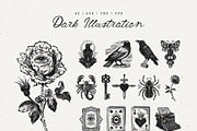 Dark Academia Love | Illustration, an Object Illustration by KetteCreate (Thumbnail 9 of 13)