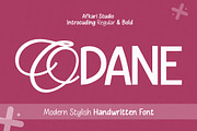 Odane - Modern Stylish Handwritten F, a Handwritten Font by Afkari Studio (Thumbnail 1 of 10)