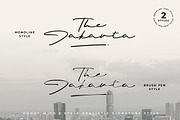 Briana | 2 Styles Signature Font, a Script Font by Scratch Design (Thumbnail 3 of 15)