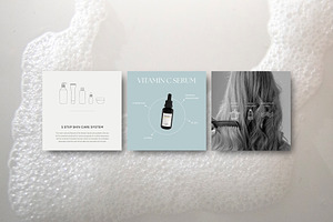 CANVA & PS/Skin Care Social Media