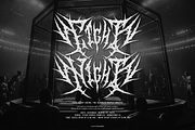 Vilegut | Death Metal Typeface, a Blackletter Font by Denustudios (Thumbnail 4 of 12)
