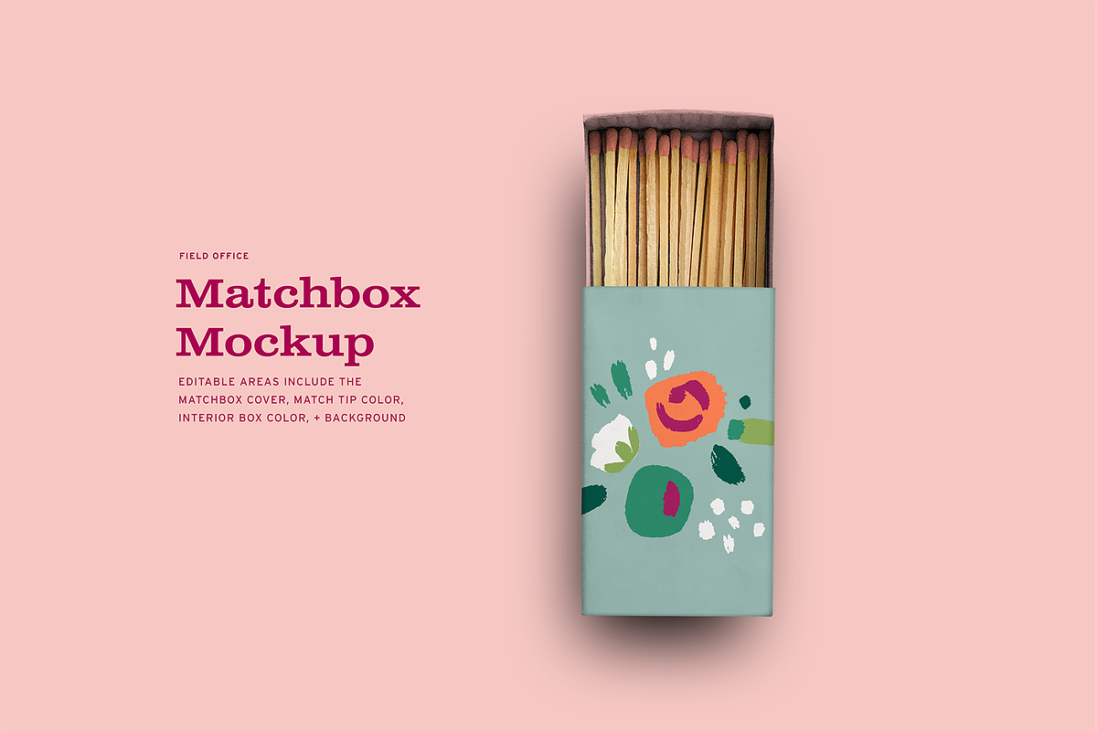 Matchbox Product Mockup, a Household Mockup by Field Office (Photo 1 of 3)