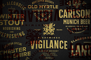 S&S American Brewery, a Font by Spencer & Sons Co. (Thumbnail 6 of 7)