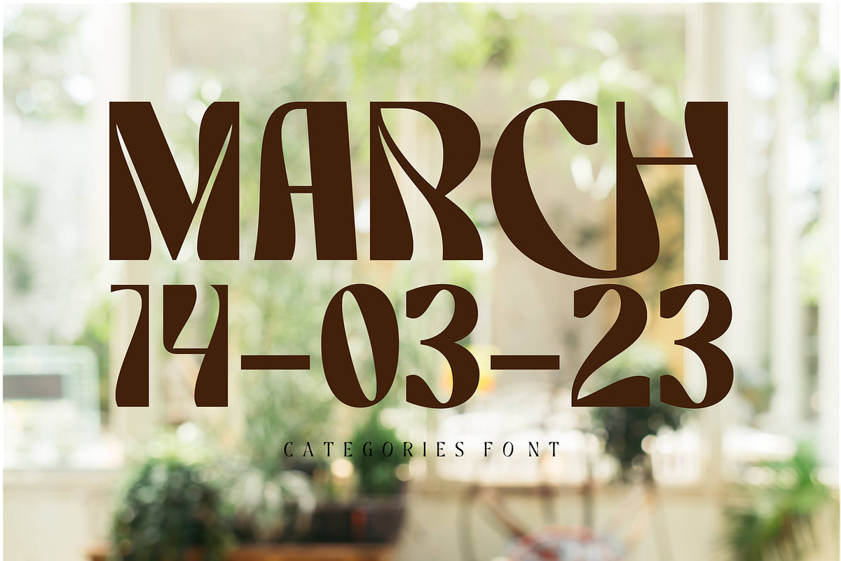 Categories Elegant Font, a Sans Serif Font by 177Studio (Photo 4 of 8)