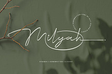 Milyah Signature Script font
