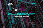 MOREXIN - Futuristic Cyberpunk Font, a Font by Vroz Studio (Thumbnail 6 of 7)