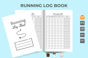 Running Tracker Journal KDP Interior