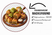 Watercolor Ramadan Iftar Food PNG, a Food Illustration by Libby Wishes (Thumbnail 4 of 7)