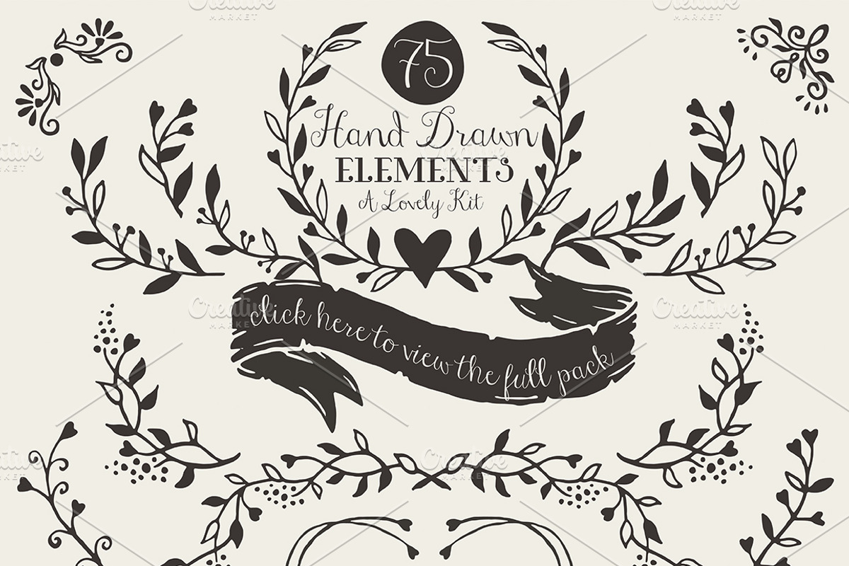 The Romantic Designers Kit, an Illustration by Stella's Graphic Supply (Photo 2 of 5)